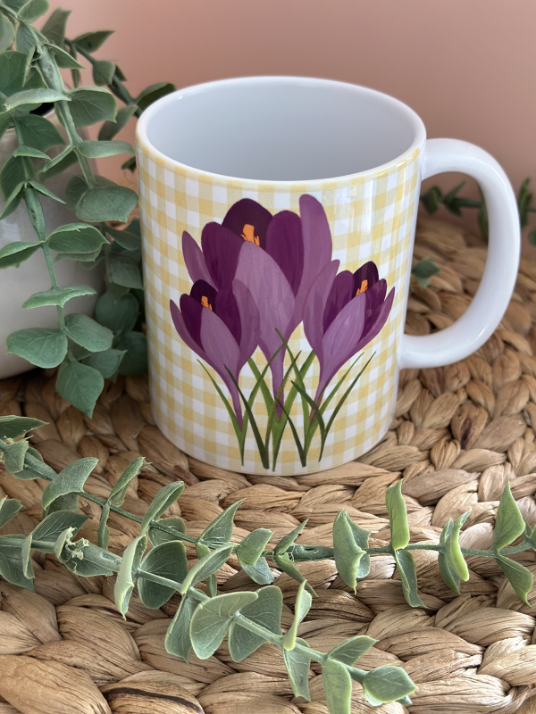 Crocus Mug Right