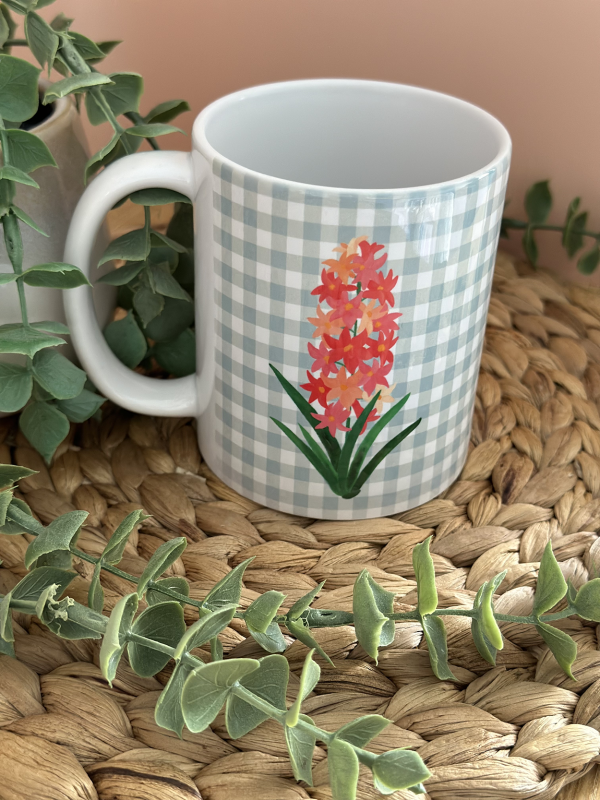 Hyacinth Mug Left