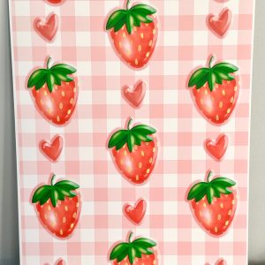 Strawberry Summer Art Print