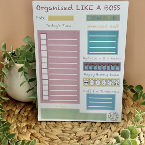 Organised Like. A. Boss 50 Sheet A5 Notepad