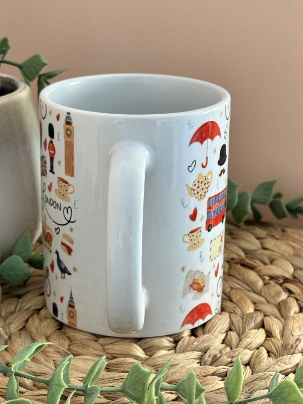 London Town Mug Handle