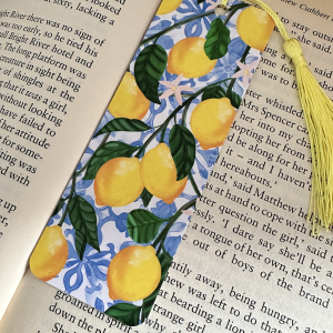 Santorini Summer Bookmark