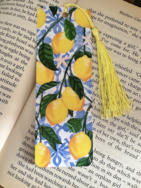 Santorini Summer Bookmark Book Display