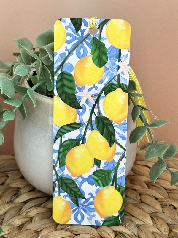 Santorini Summer Bookmark Front